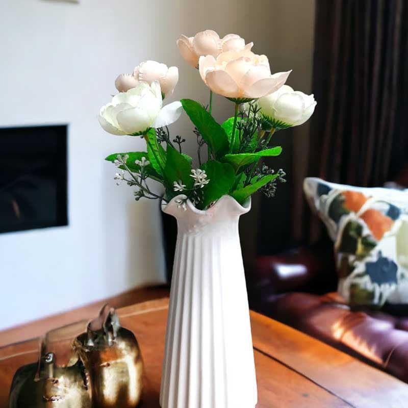 Buy Anemone Peony Floral Stick - Blush Artificial Flowers from Vaaree