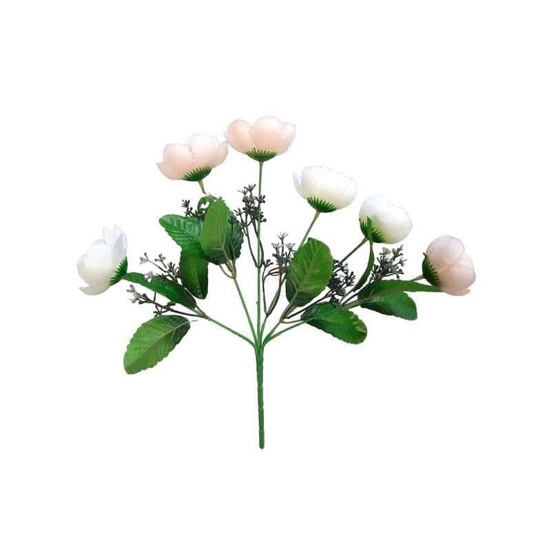 Buy Anemone Peony Floral Stick - Blush Artificial Flowers from Vaaree