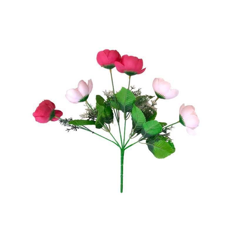 Buy Anemone Peony Floral Stick - Pink Artificial Flowers from Vaaree