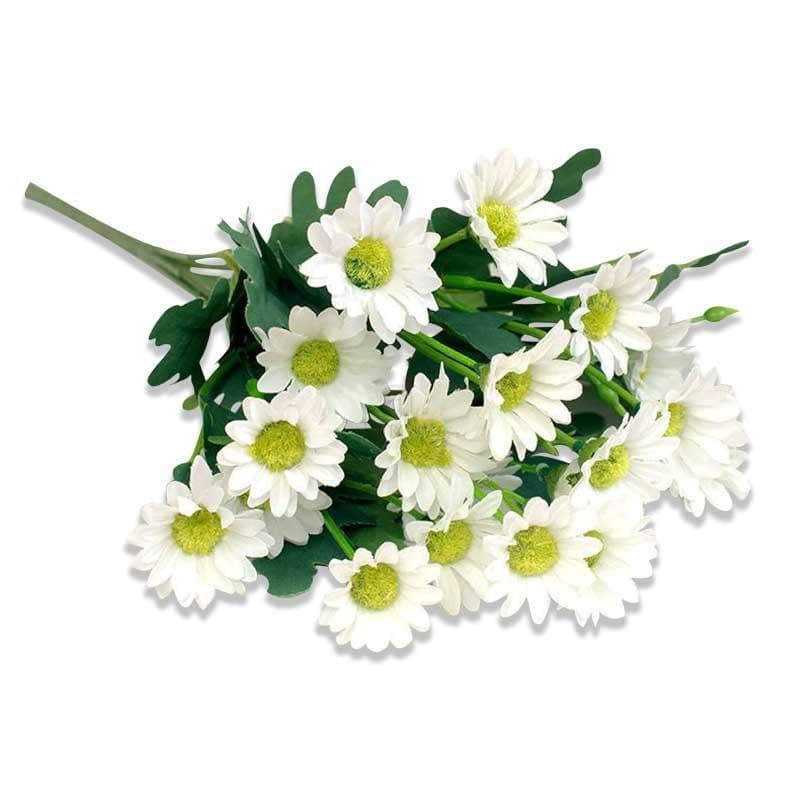 Artificial Flowers - Bit-Daisy Floral Stick - White