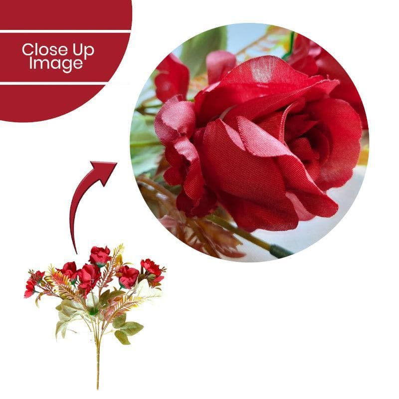 Buy Edelle Rose Floral Stick Artificial Flowers from Vaaree