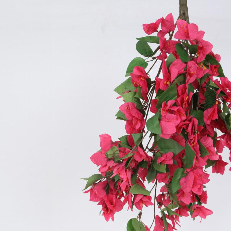 Buy Faux Bougainville Vine Bunch - Dark Pink Artificial Flowers from Vaaree