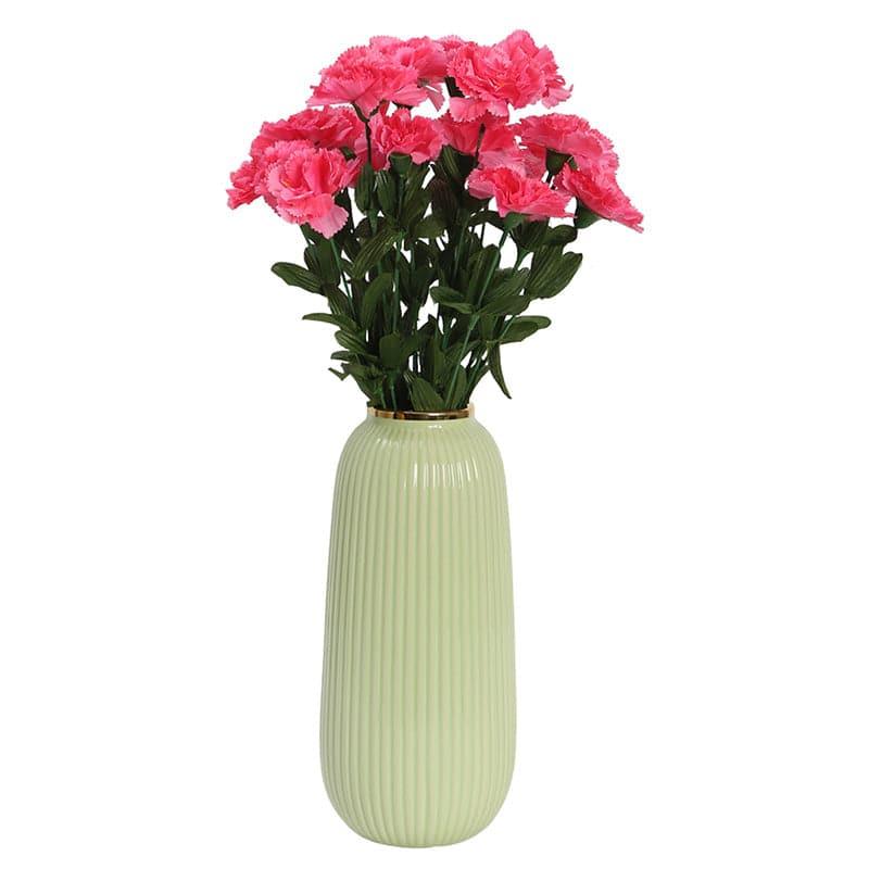 Buy Faux Carnation Bunch (Pink) - Set Of Two Artificial Flowers from Vaaree