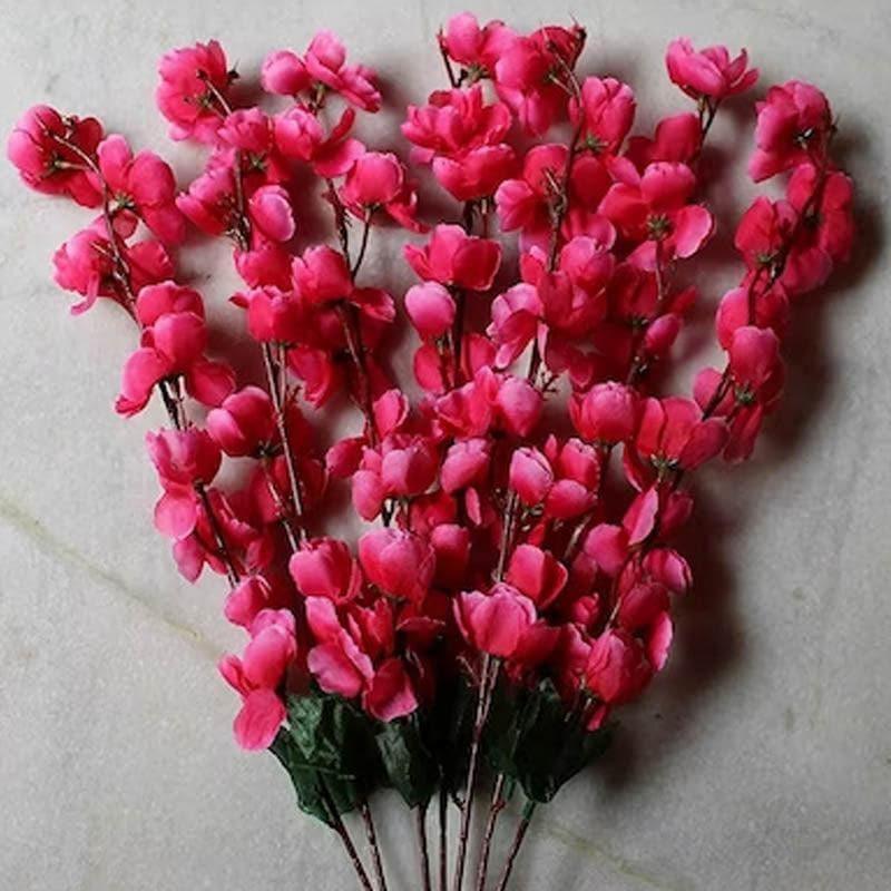 Buy Faux Cherry Blossom Floral Stick - Georgia Artificial Flowers from Vaaree