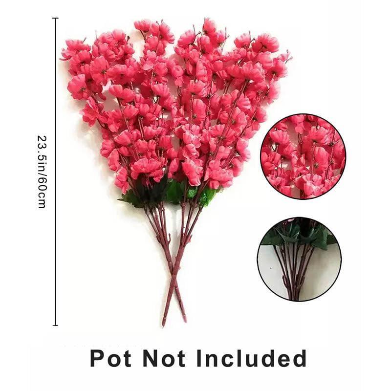 Buy Faux Cherry Blossom Floral Stick - Georgia Artificial Flowers from Vaaree