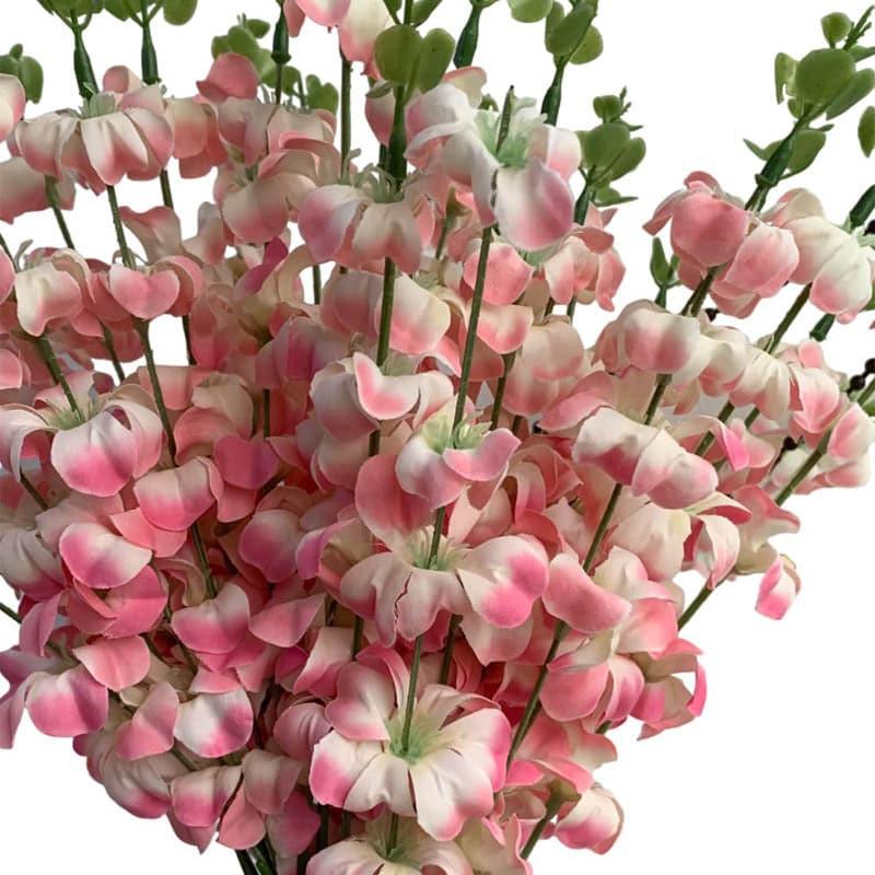 Buy Faux Cherry Blossom Glory (Pink) - Set Of Two Artificial Flowers from Vaaree