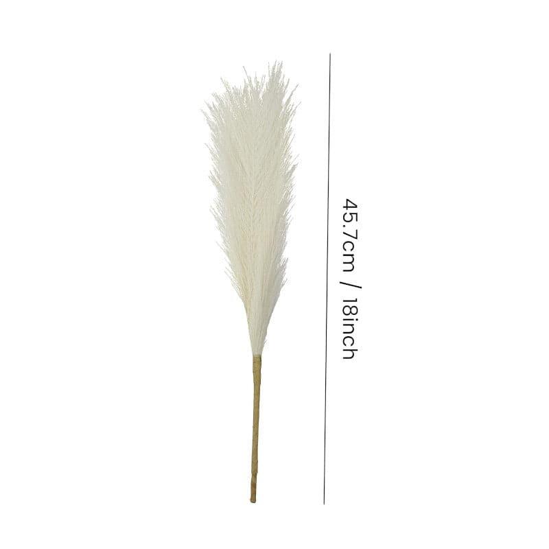 Buy Faux Comet Pampas Grass (Off White) - Set Of Four Artificial Flowers from Vaaree