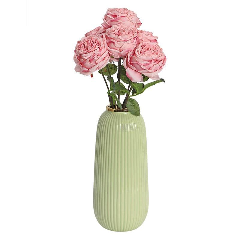 Buy Faux Dry Rose Stick - Light Pink Artificial Flowers from Vaaree