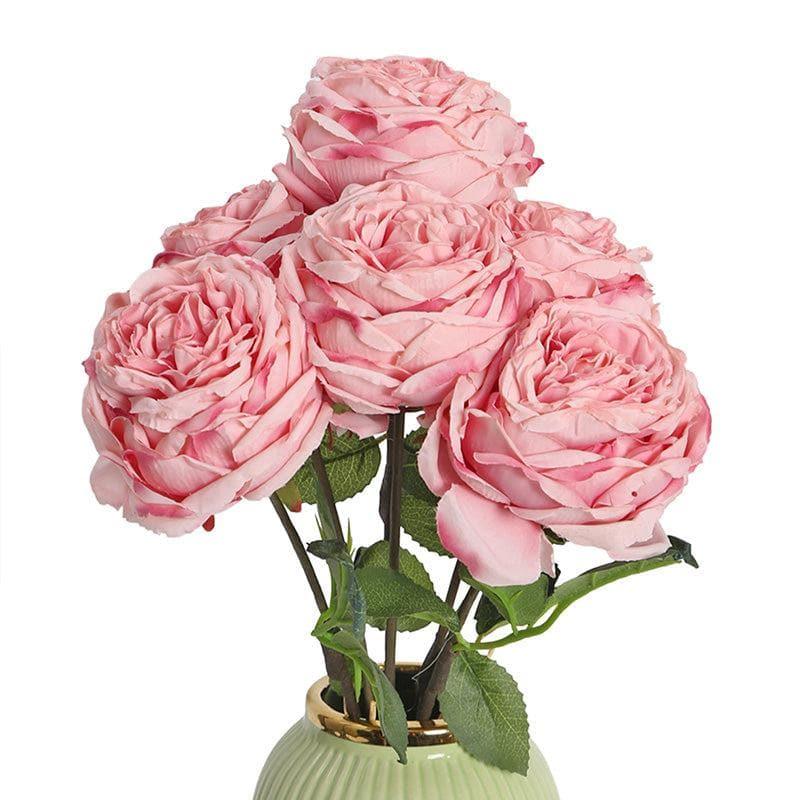 Artificial Flowers - Faux Dry Rose Stick - Light Pink
