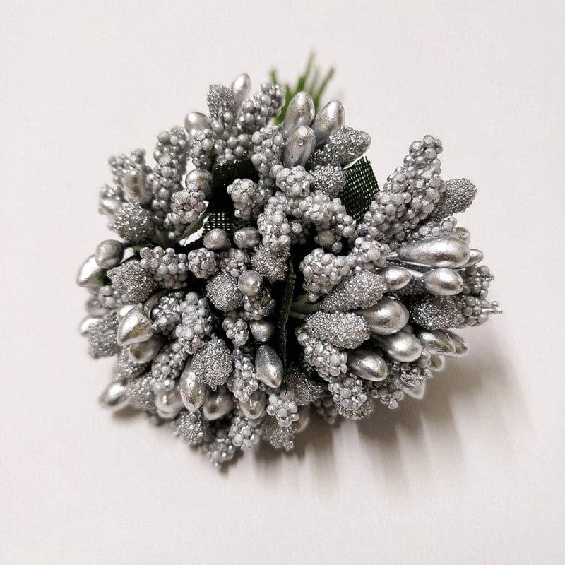 Artificial Flowers - Faux Gypsophilia Flower Bunch (Flint) - Set Of Twelve