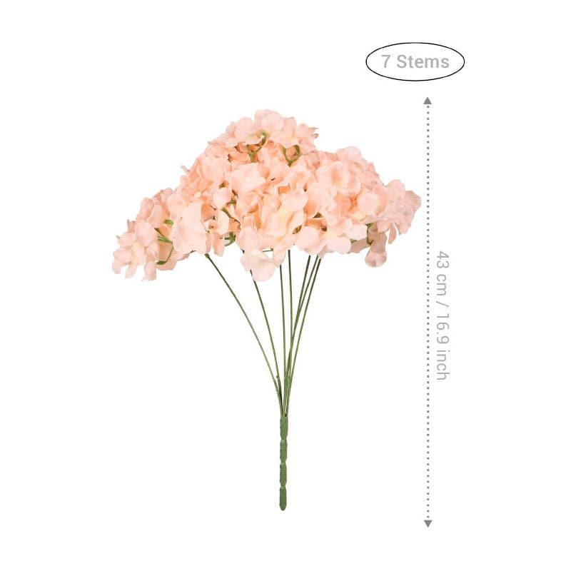 Buy Faux Holla Hydrangea Bunch - Pink Artificial Flowers from Vaaree