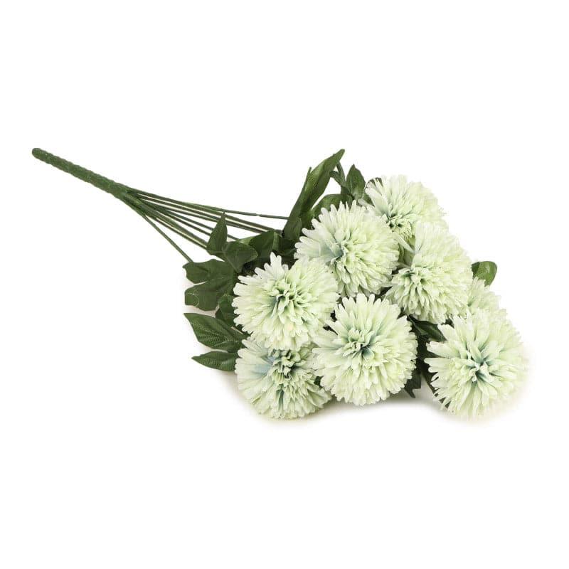 Buy Faux Ja Dank Chrysanthemum Bunch - White Artificial Flowers from Vaaree