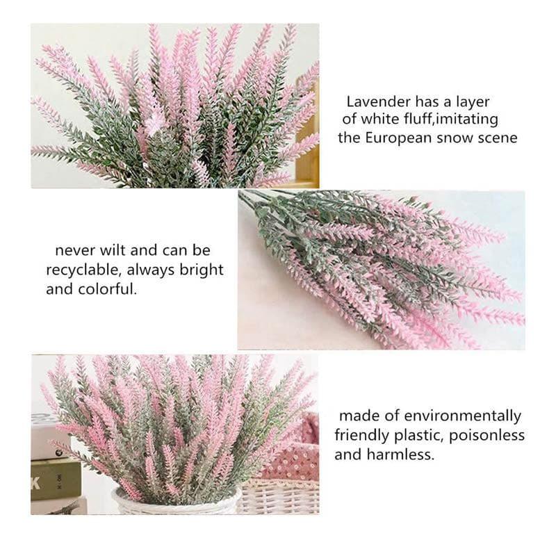 Buy Faux Lavender Floral Stick - Pink Artificial Flowers from Vaaree