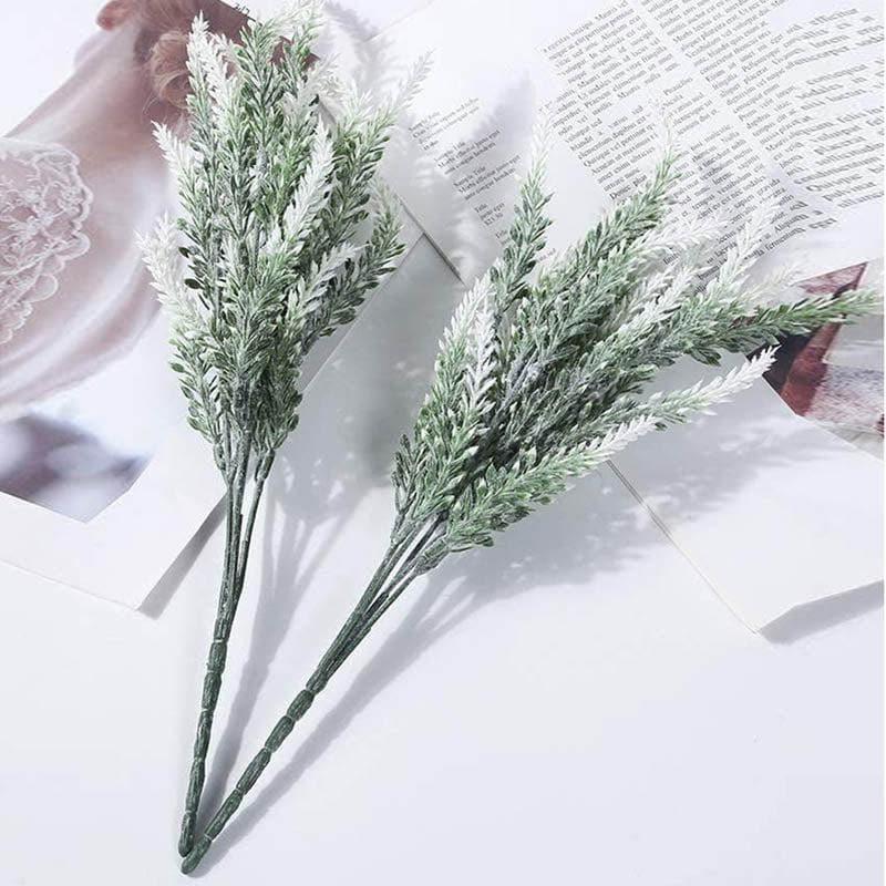 Buy Faux Lavender Floral Stick - White Artificial Flowers from Vaaree