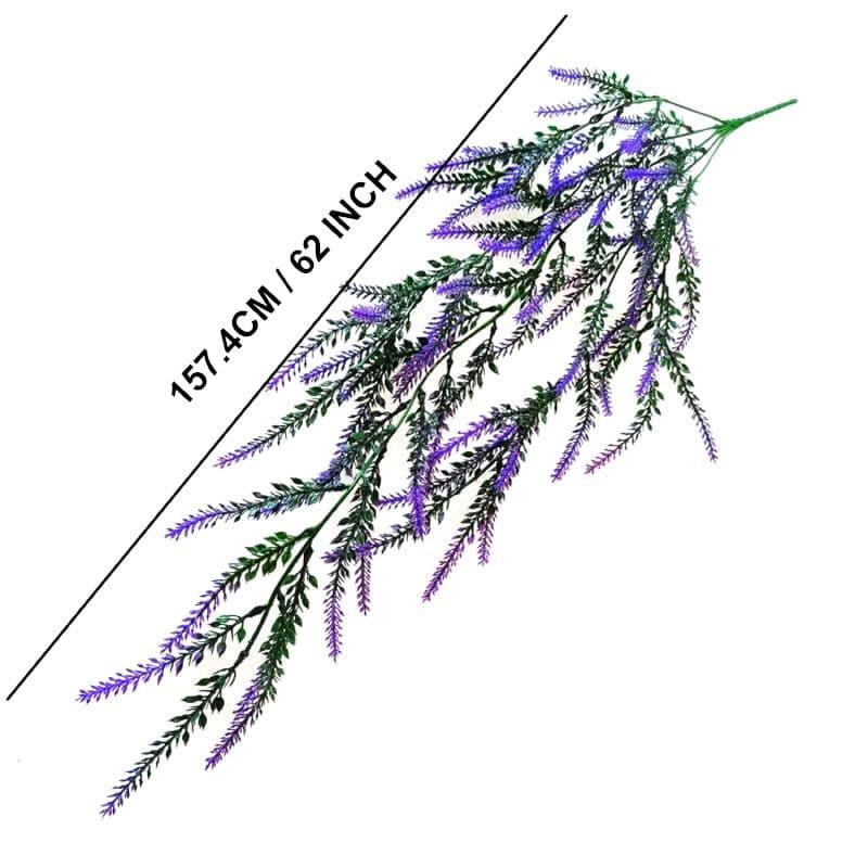 Artificial Flowers - Faux Lavender Garland
