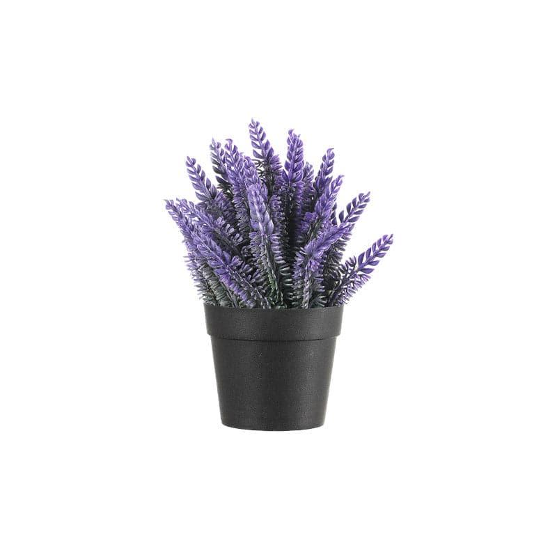 Buy Faux Lavender Plant In Pot -Violet Artificial Flowers from Vaaree