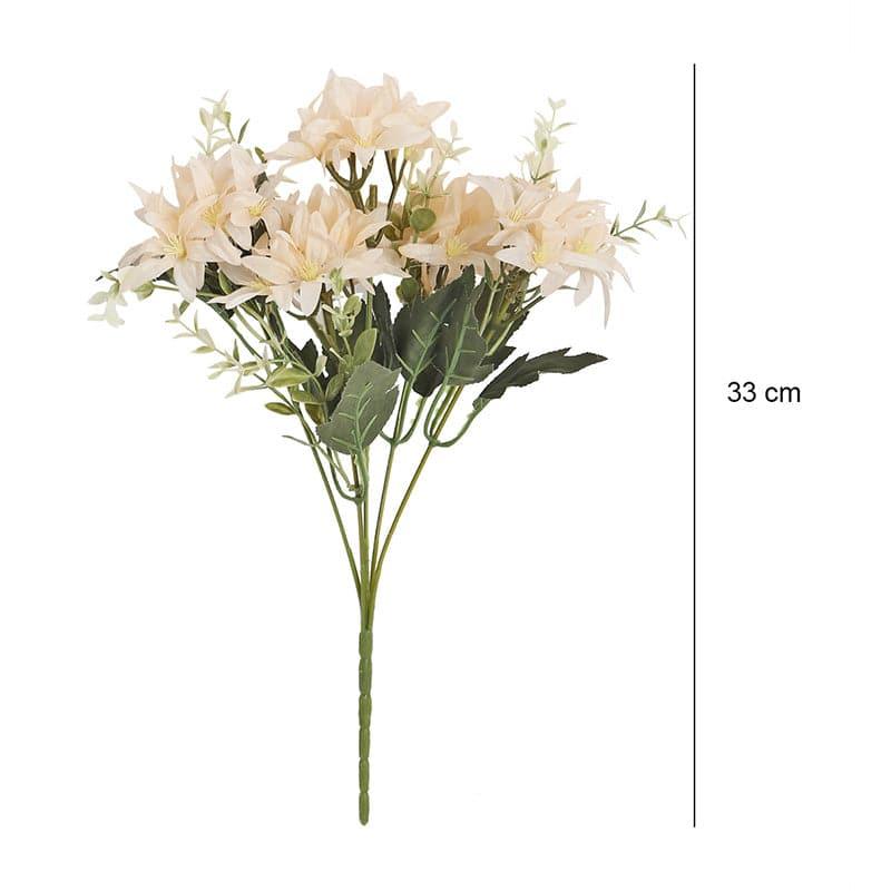 Buy Faux Lily Bunch (Peach) - Set Of Two Artificial Flowers from Vaaree