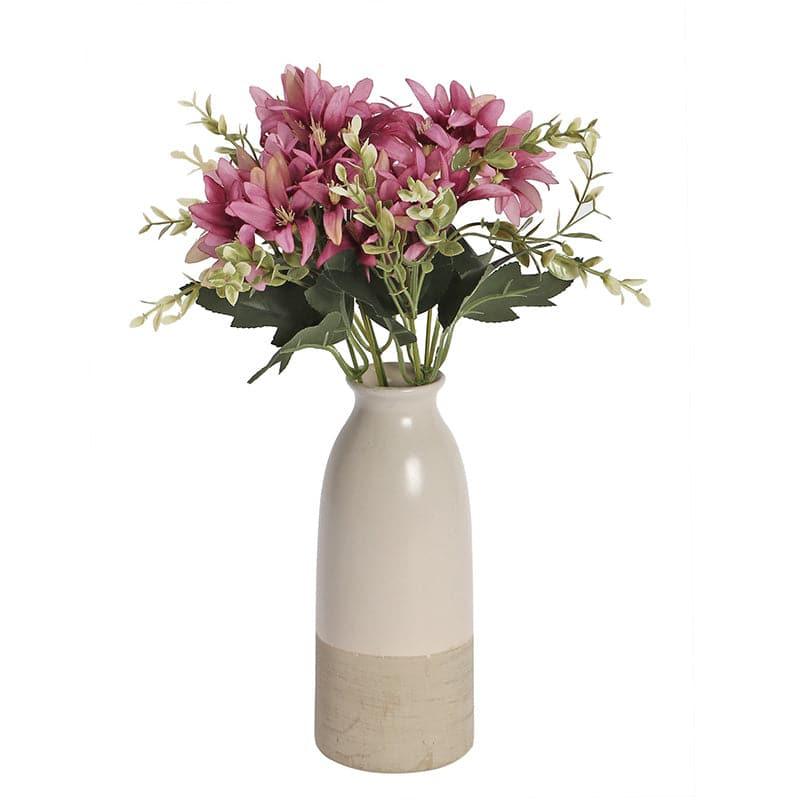 Buy Faux Lily Bunch (Purple) - Set Of Two Artificial Flowers from Vaaree