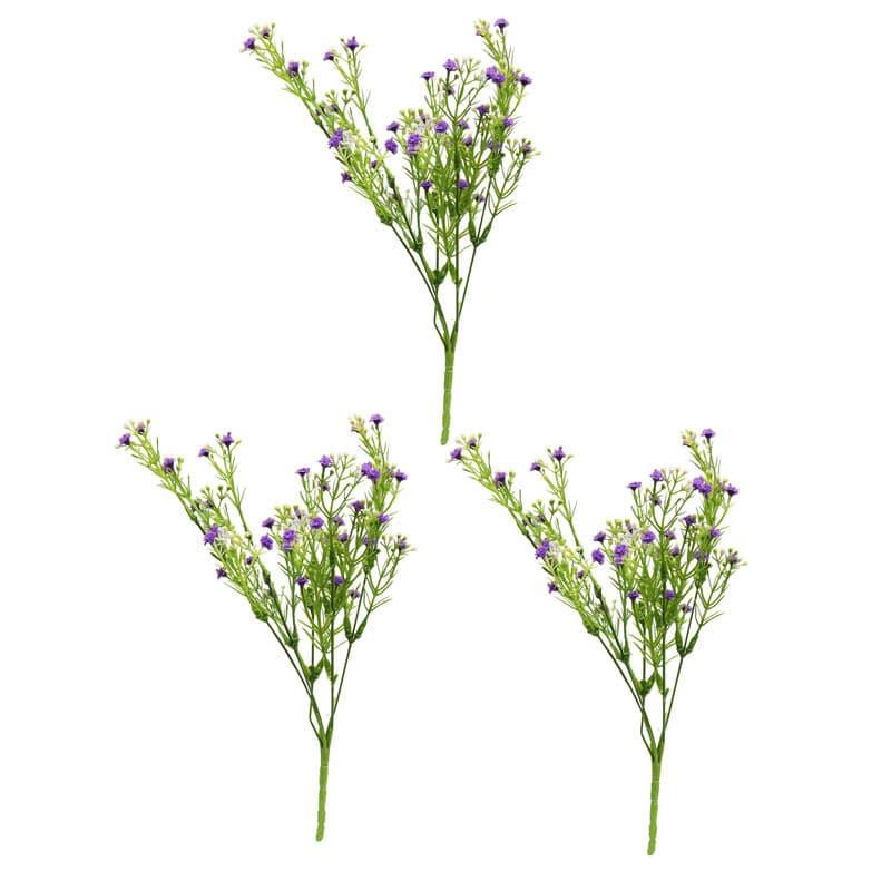 Buy Faux Millet Grass Flower Bunch - Violet Artificial Flowers from Vaaree