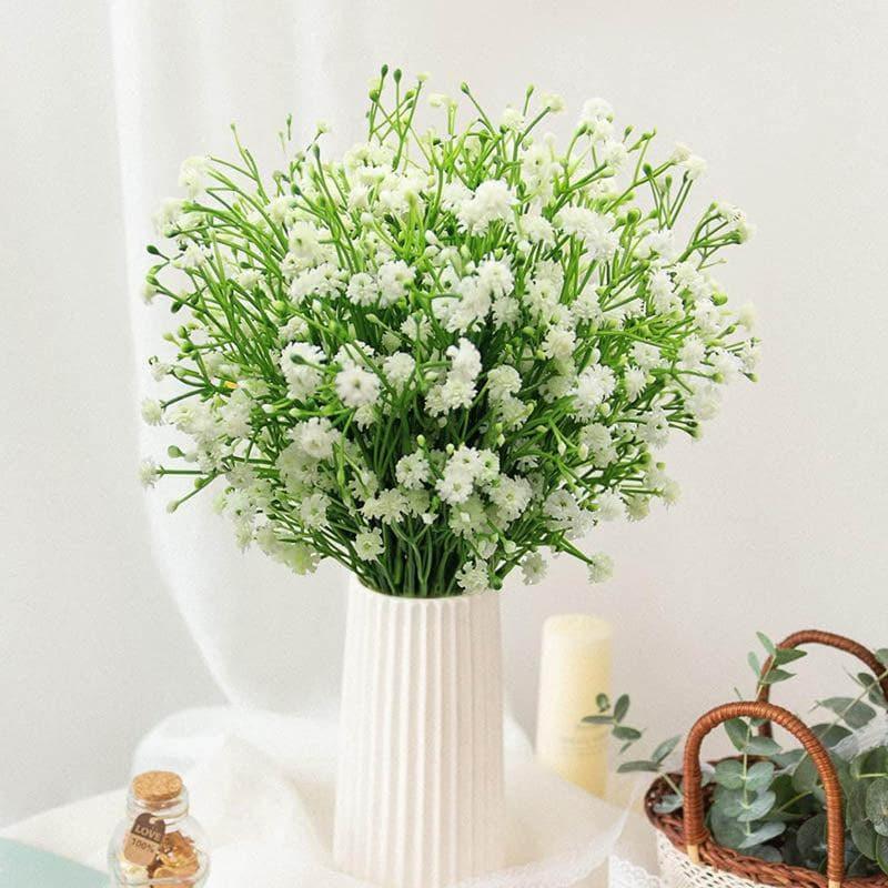 Buy Faux Millet Grass Flower Bunch - White Artificial Flowers from Vaaree