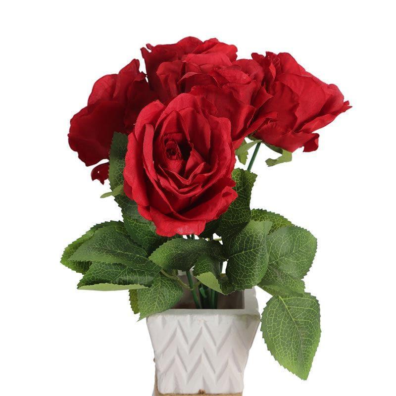 Buy Faux Rose Bunch Artificial Flowers from Vaaree