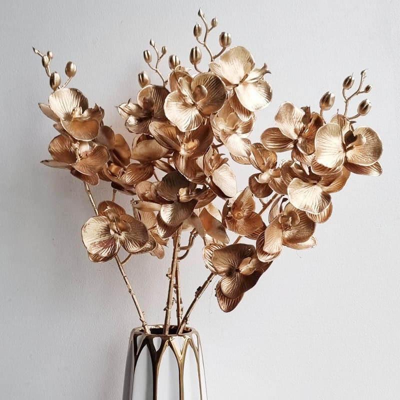 Buy Faux Ruvesia Eucalyptus Leaf Bunch - Set Of Four Artificial Flowers from Vaaree