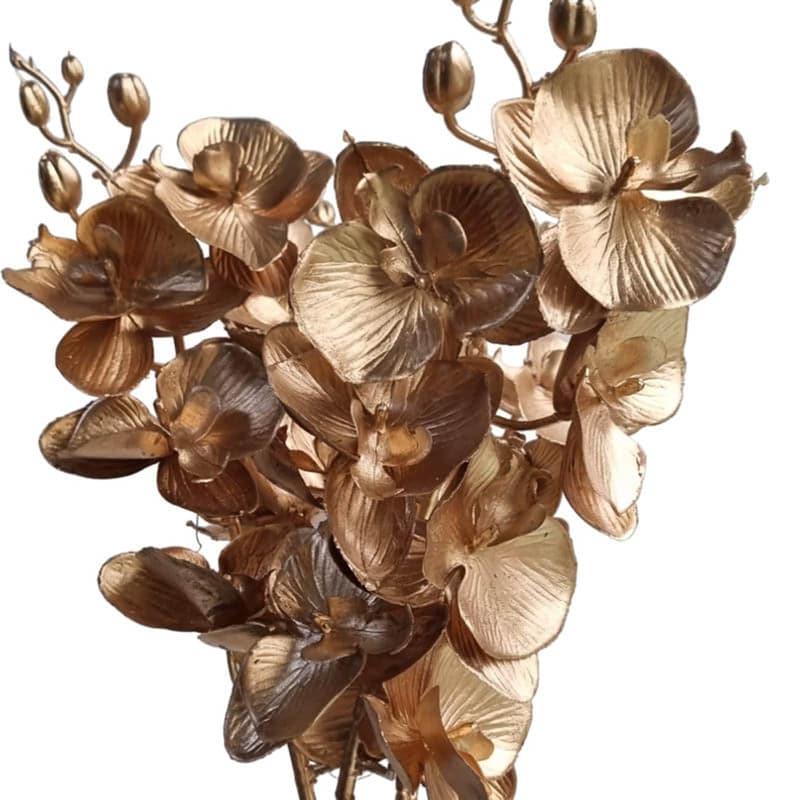 Artificial Flowers - Faux Ruvesia Eucalyptus Leaf Bunch - Set Of Four