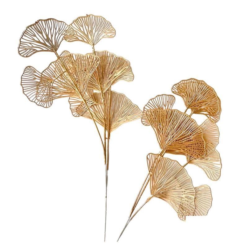 Artificial Flowers - Golden Wishes Floral Stick