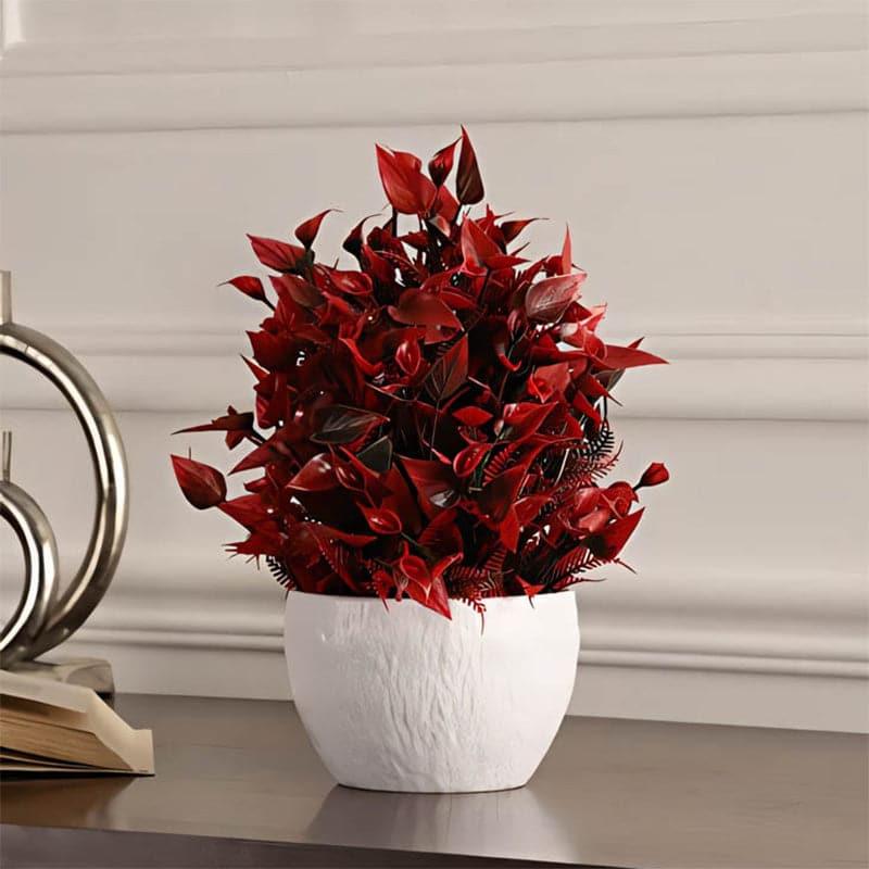 Buy Haju Faux Plant In Venda Pot Artificial Flowers from Vaaree