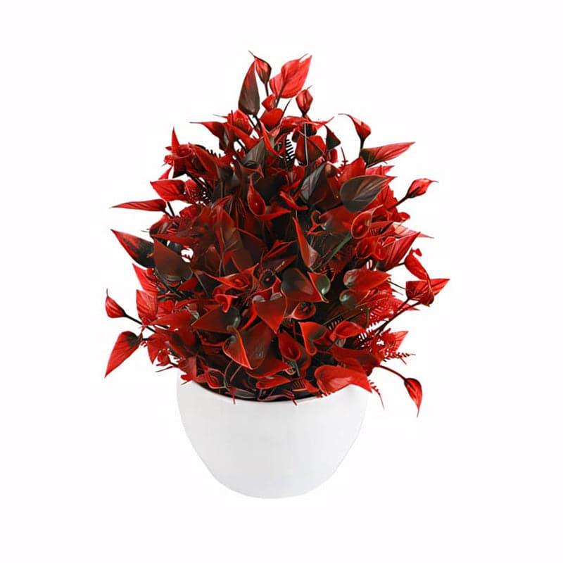 Buy Haju Faux Plant In Venda Pot Artificial Flowers from Vaaree