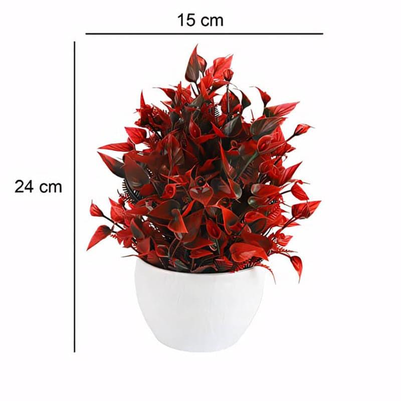 Buy Haju Faux Plant In Venda Pot Artificial Flowers from Vaaree