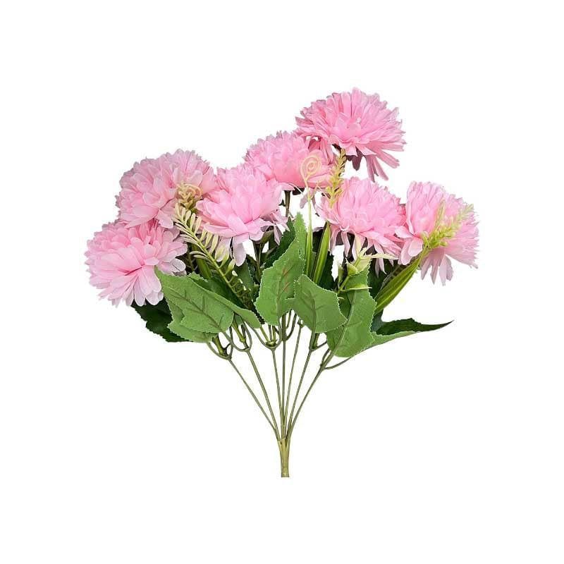 Buy Hortensia Chrysanthemum Floral Stick - Pink Artificial Flowers from Vaaree