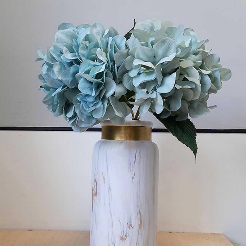 Artificial Flowers - Hydrangia Floral Stick - Blue