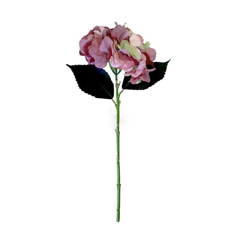 Artificial Flowers - Hydrangia Floral Stick - Pink