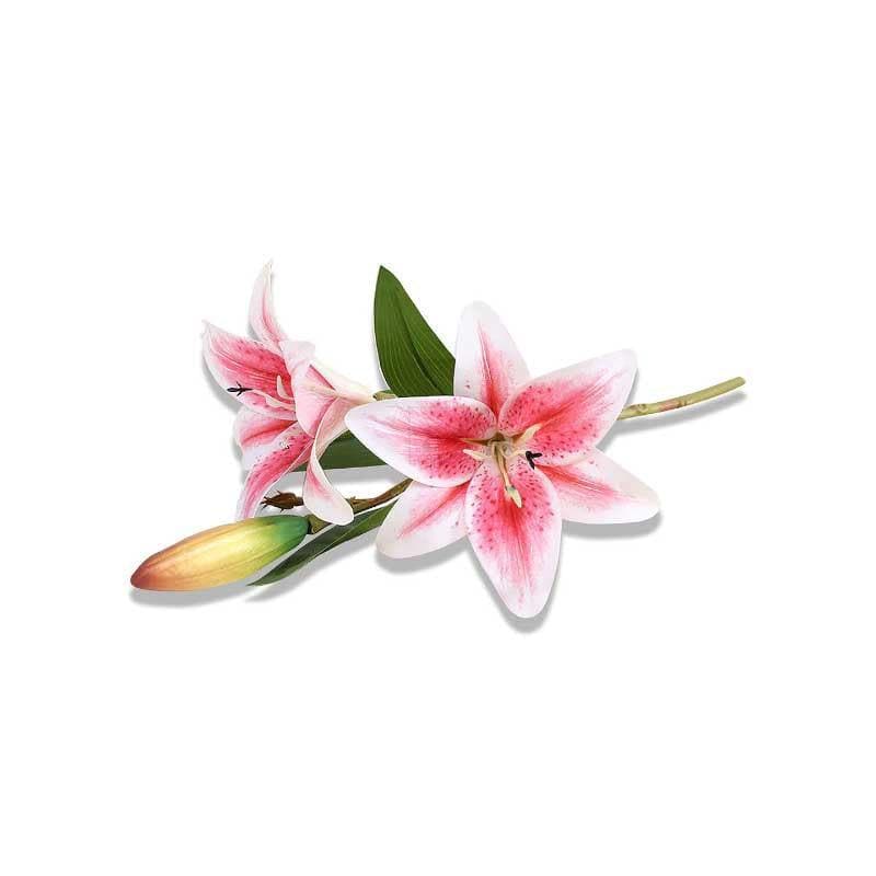 Buy Lilium Roose Floral Sticks - Pink Artificial Flowers from Vaaree