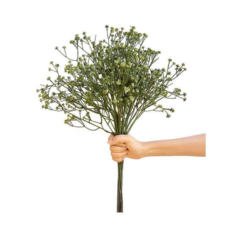 Buy Lirio Gypsophila Floral Stick - Set Of Six Artificial Flowers from Vaaree