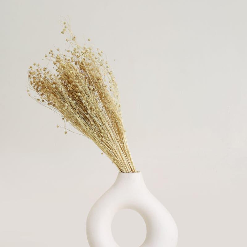 Artificial Flowers - Loopa Dried Lino Bunch - Beige