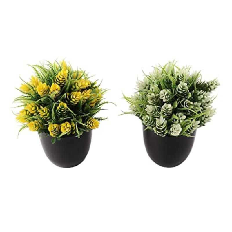 Artificial Flowers - Muraya Faux Plant In Servo Pot