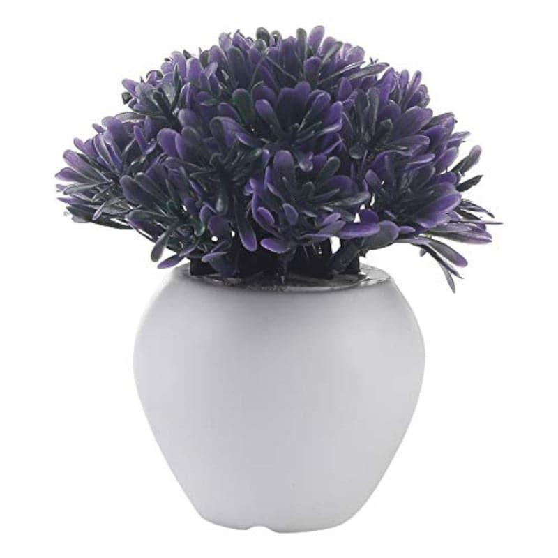 Buy Paloma Faux Plant In Maroe Pot - Set Of Three Artificial Flowers from Vaaree