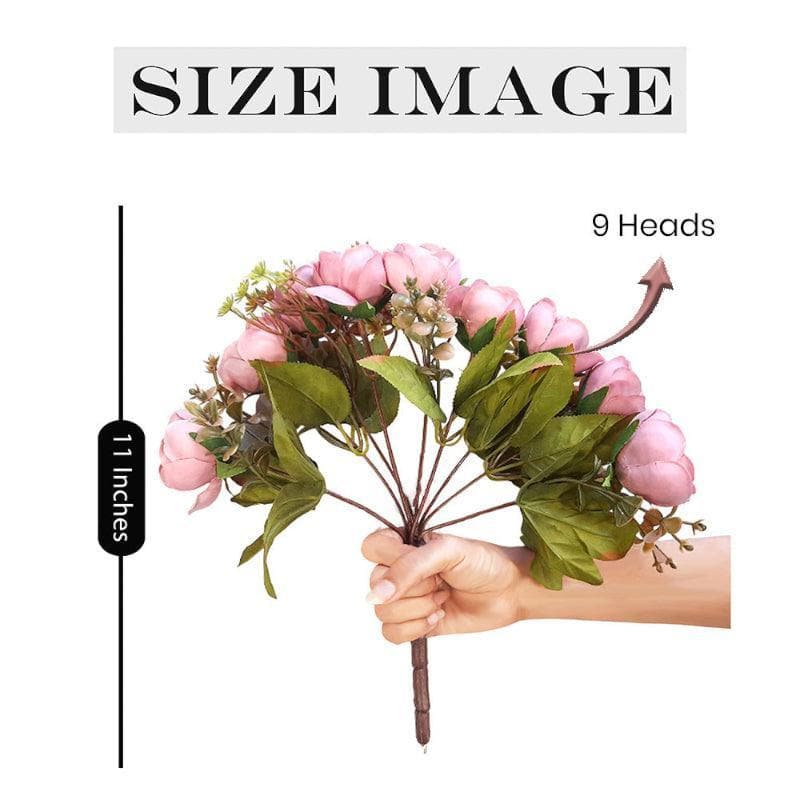 Buy Rose-Zee Floral Stick - Pink Artificial Flowers from Vaaree