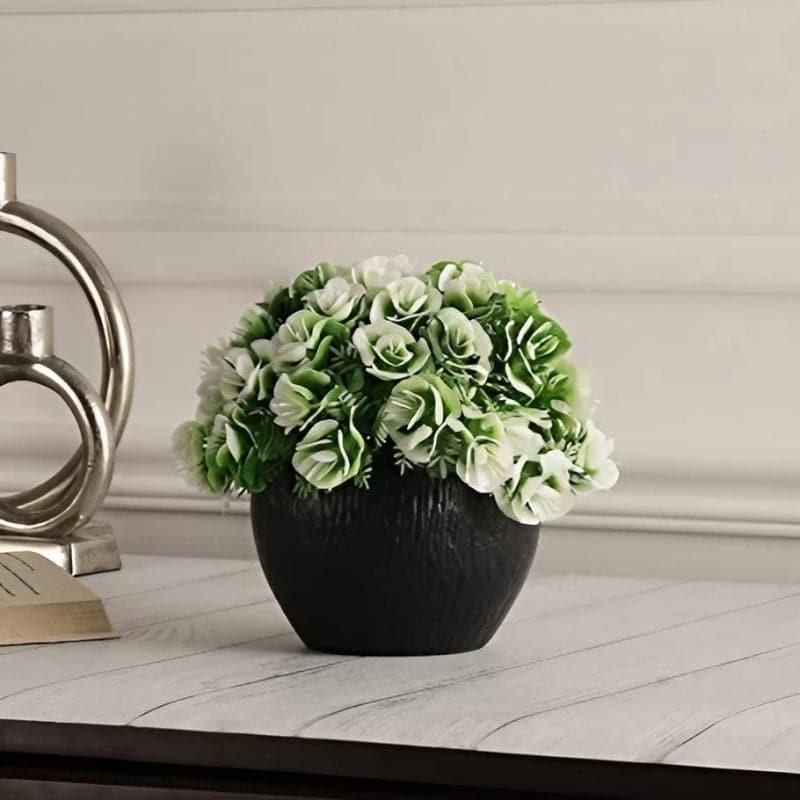 Buy Roseo Faux Plant In Marga Pot Artificial Flowers from Vaaree