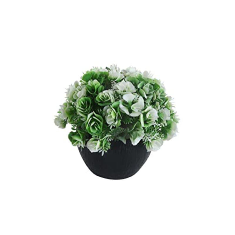 Artificial Flowers - Roseo Faux Plant In Marga Pot