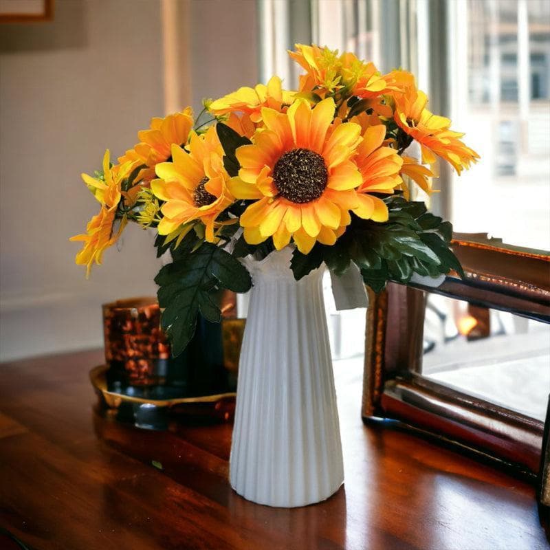 Buy Sunny Ursinia Sunflower Floral Stick Artificial Flowers from Vaaree