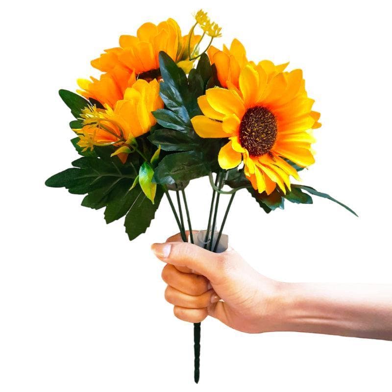 Buy Sunny Ursinia Sunflower Floral Stick Artificial Flowers from Vaaree