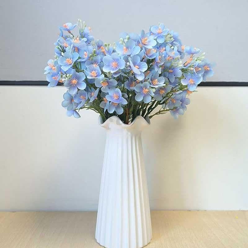 Buy X-Xyrea Cherry Blossom Floral Stick - Blue Artificial Flowers from Vaaree