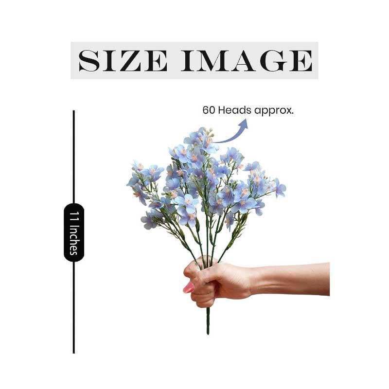 Artificial Flowers - X-Xyrea Floral Stick - Blue