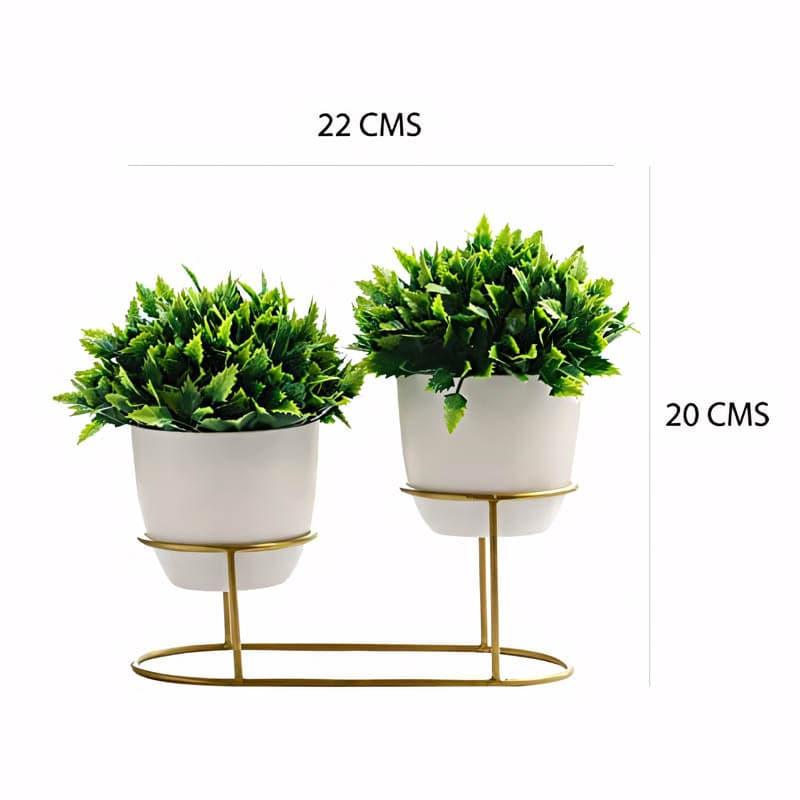 Artificial Plants - Bette Faux Plant In Lois Pot - 20 cms