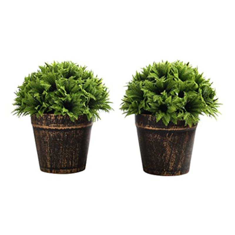 Artificial Plants - Fae Faux Plant In Wilma Pot - 20 cms