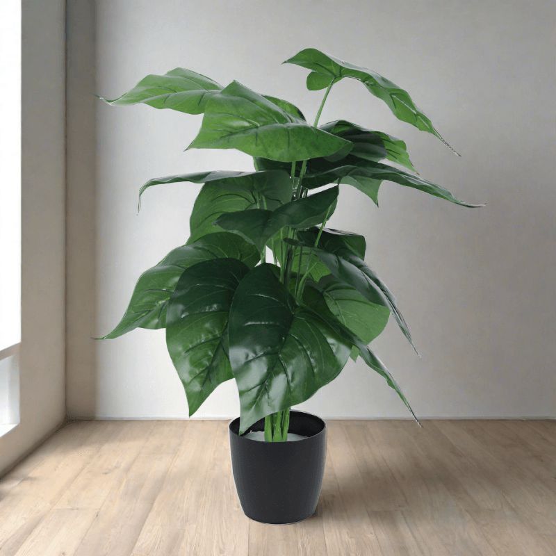 Buy Faux Anthurium Silk Plant With Pot - 2.13 ft Artificial Plants from Vaaree