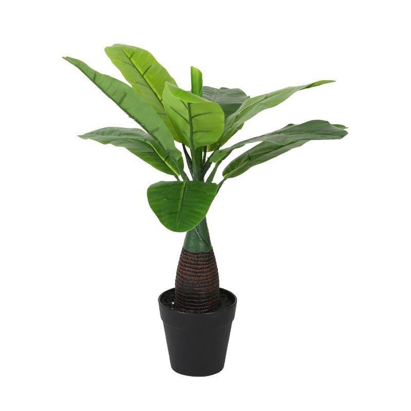 Artificial Plants - Faux Banana Bonsai In Plastic Pot (40 cms) - Big